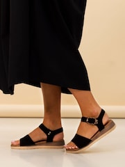 Lunar Katie Black Sandals - Image 2 of 2