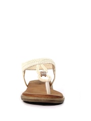 Lunar Poppy White Sandals - Image 4 of 8