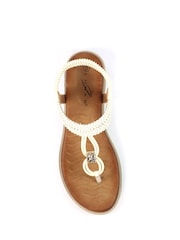 Lunar Poppy White Sandals - Image 6 of 8