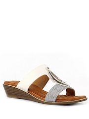 Lunar Portland White Sandals - Imagen 3 de 9