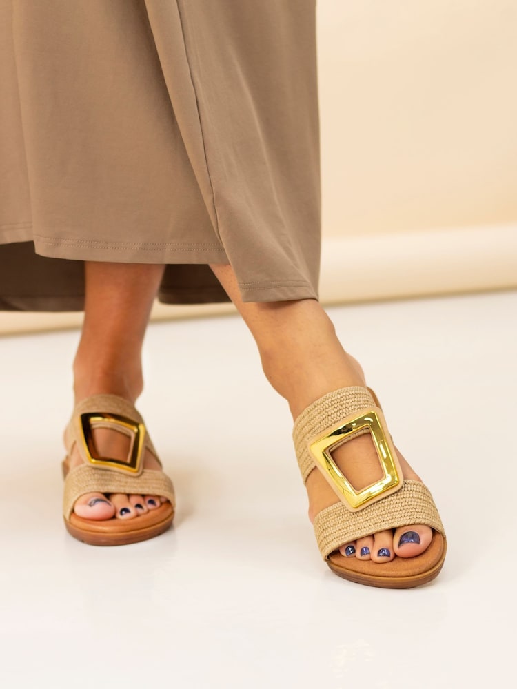 Lunar Natural Kingston Sandals - Image 1 of 2