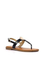Lunar Pascal Black Sandals - Image 2 of 2
