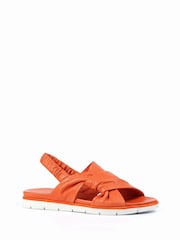 Lunar Orange Sardinia Leather Sandals - Image 3 of 3