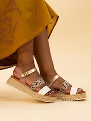 Lunar Summer White Sandals - Image 1 of 8