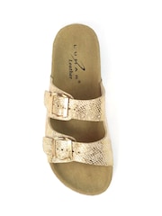 Lunar Gold Mykonos Sandals - Image 7 of 9