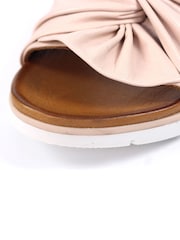 Lunar Pink Sunshine Leather Sandals - Image 10 of 10