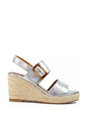 Lunar Grey Rochester Wedges Sandals - Image 3 of 3