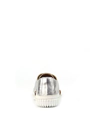 Lunar Silver Starlet II Plimsoll Leather Shoes - Image 5 of 8