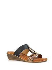 Lunar Paradise Black Sandals - Image 2 of 2