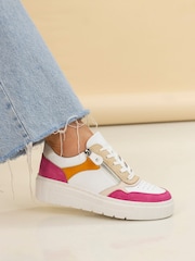 Lunar Pink Monroe Trainers - Image 1 of 10