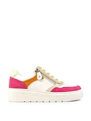 Lunar Pink Monroe Trainers - Image 6 of 10