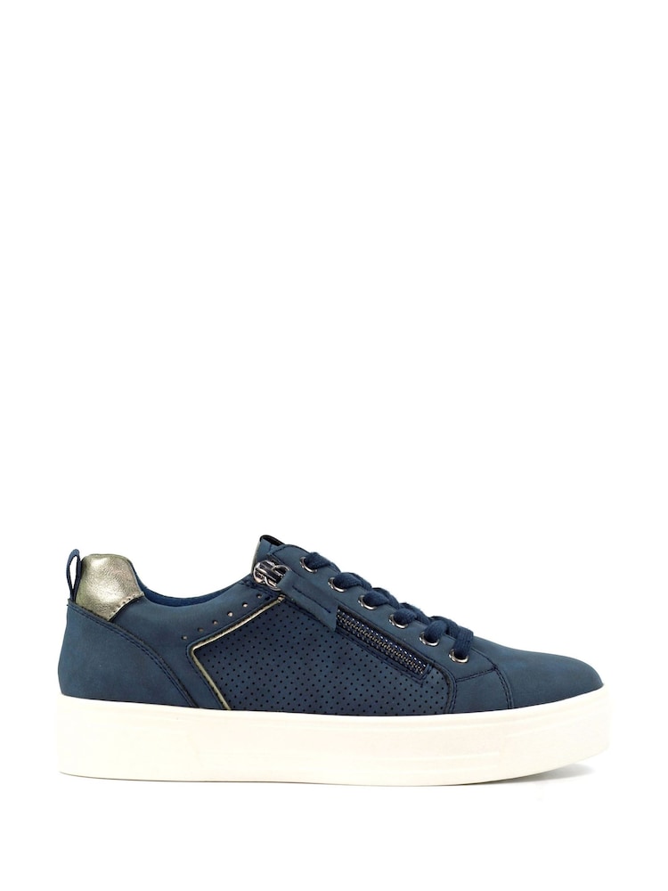 Lunar Blue Nia Trainers - Image 2 of 8