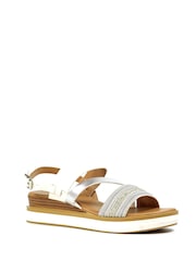 Lunar Kimberley White Sandals - Image 4 of 9