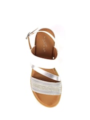 Lunar Kimberley White Sandals - Image 8 of 9