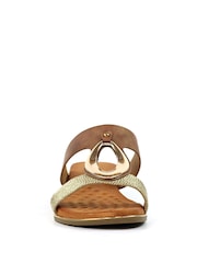 Lunar Porto Brown Sandals - Image 4 of 7