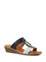 Lunar Blue Portland Sandals - Image 3 of 8