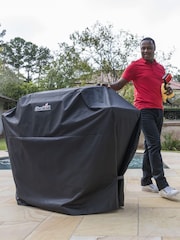 Char-Broil Black 3-4 Burner Garden BBQ Grill Cover - Image 1 of 4