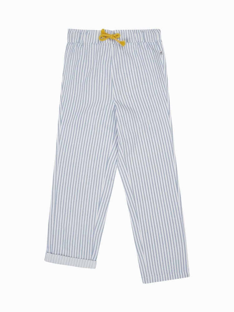 Frugi Arley 100% Cotton White Trousers - Image 1 of 4