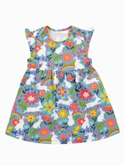 Frugi Blue Bunny Dress - Image 2 of 5