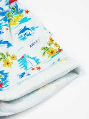 Frugi Orange Edie 100% Cotton Shorts - Image 3 of 5