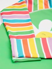 Azul - Frugi Rainbow Sun Safe Rash Vest - Moda baño - Imagen 3 de 3