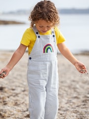 Frugi Blue Hugh Dungaree - Image 1 of 7