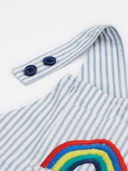 Frugi Blue Hugh Dungaree - Image 6 of 7