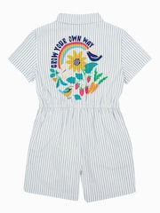 Frugi Blue 100% Organic Cotton Imogen Jumpsuit - Imagen 4 de 8