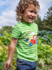 Frugi Green 100% Organic Cotton Easy On T-Shirt - Image 1 of 5