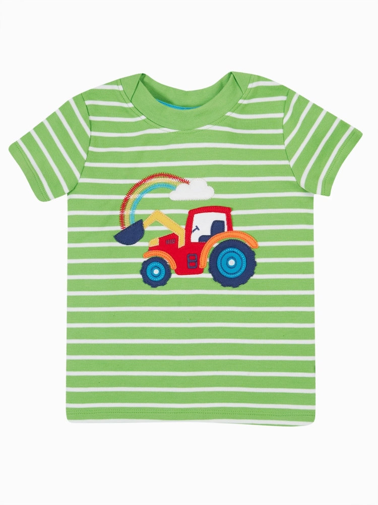 Frugi Green 100% Organic Cotton Easy On T-Shirt - Image 2 of 5