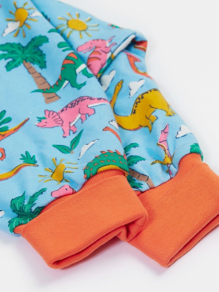 Mavi - Frugi Mavi Dinozor Eşofman - Çocuk Pantolonu - Image 3 of 4