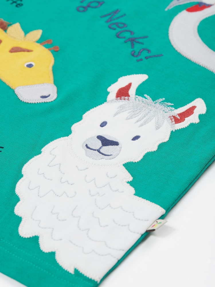Frugi Red Carsen Applique T-shirt - Kids Top - Image 4 of 6