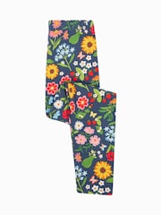 Frugi Blue Bunny Printed Leggings - Image 2 of 4