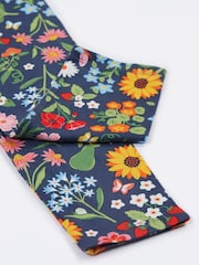 Frugi Blue Bunny Printed Leggings - Image 3 of 4