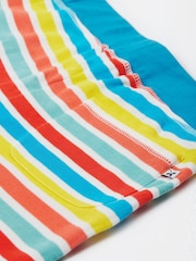Frugi Blue Sunny Cotton Shorts - Image 5 of 5