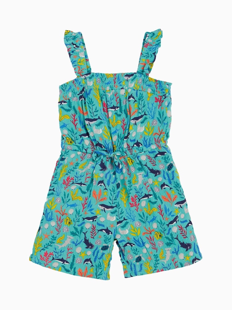 Frugi Blue Annabelle Jumpsuit - Image 1 of 5