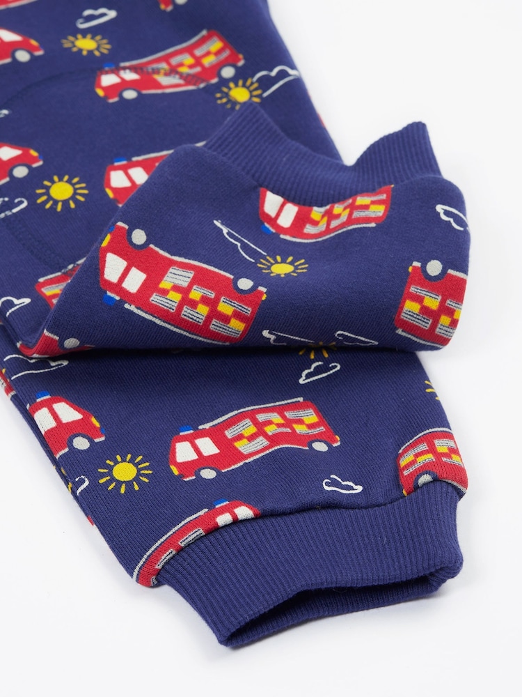 Frugi Pink Strawberry Joggers - Baby Clothing - Image 4 of 4