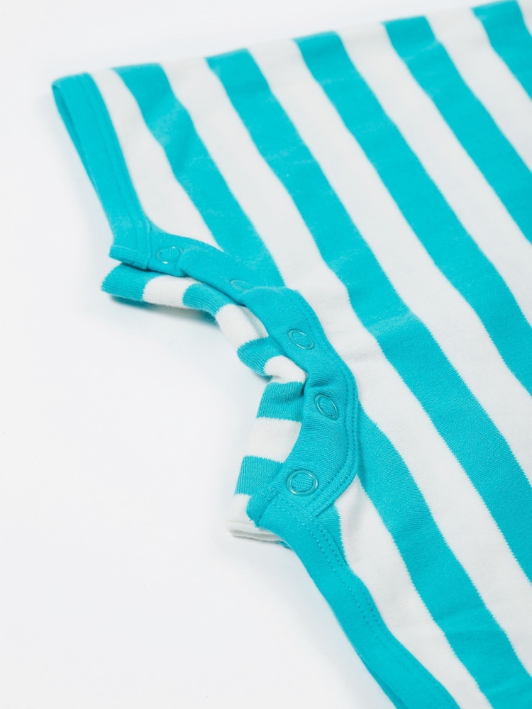 Frugi Baby Yellow Rue 100% Organic Cotton Romper - Image 3 of 3