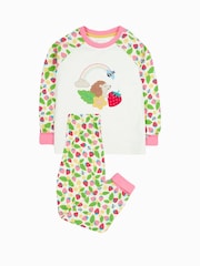 Blanco roto - Frugi White Dinosaur Pyjamas - Imagen 1 de 4