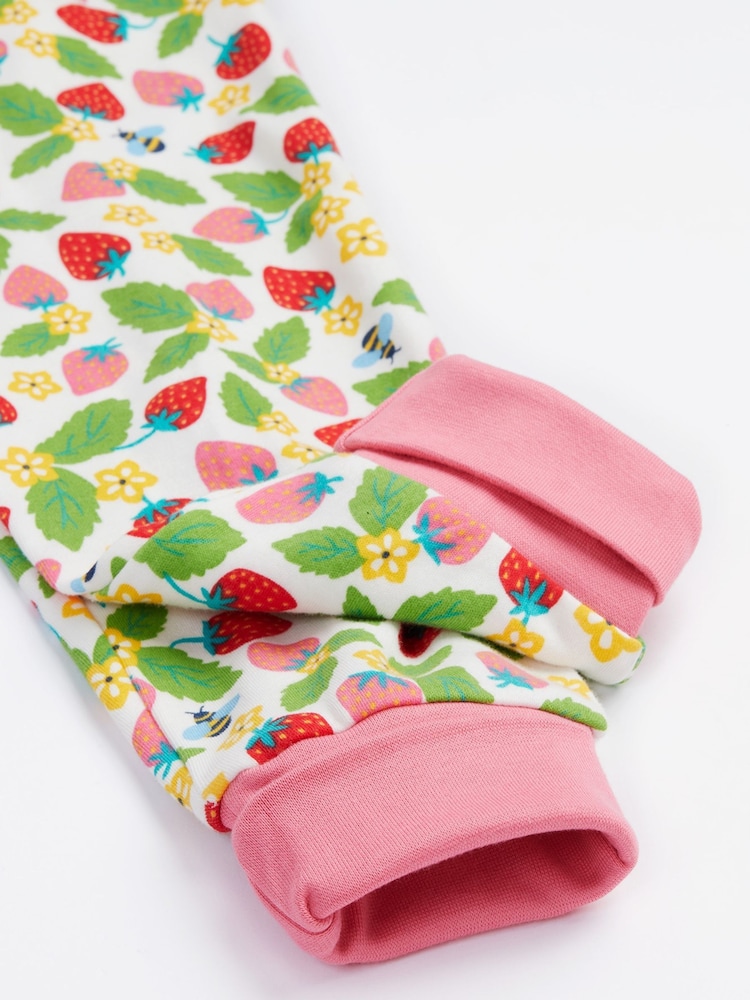 Blanco roto - Frugi White Dinosaur Pyjamas - Imagen 4 de 4