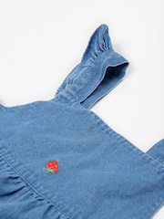 Frugi Blue Strawberry detail Summer Dress - Dresses - Image 3 of 5