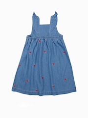 Frugi Blue Strawberry detail Summer Dress - Dresses - Image 5 of 5