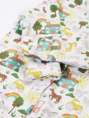 Frugi White Dinosaur Sleepsuit - Baby Clothing - Image 2 of 4