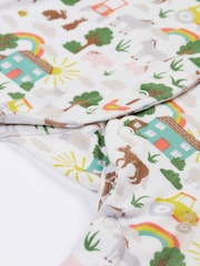 Frugi White Dinosaur Sleepsuit - Baby Clothing - Image 3 of 4