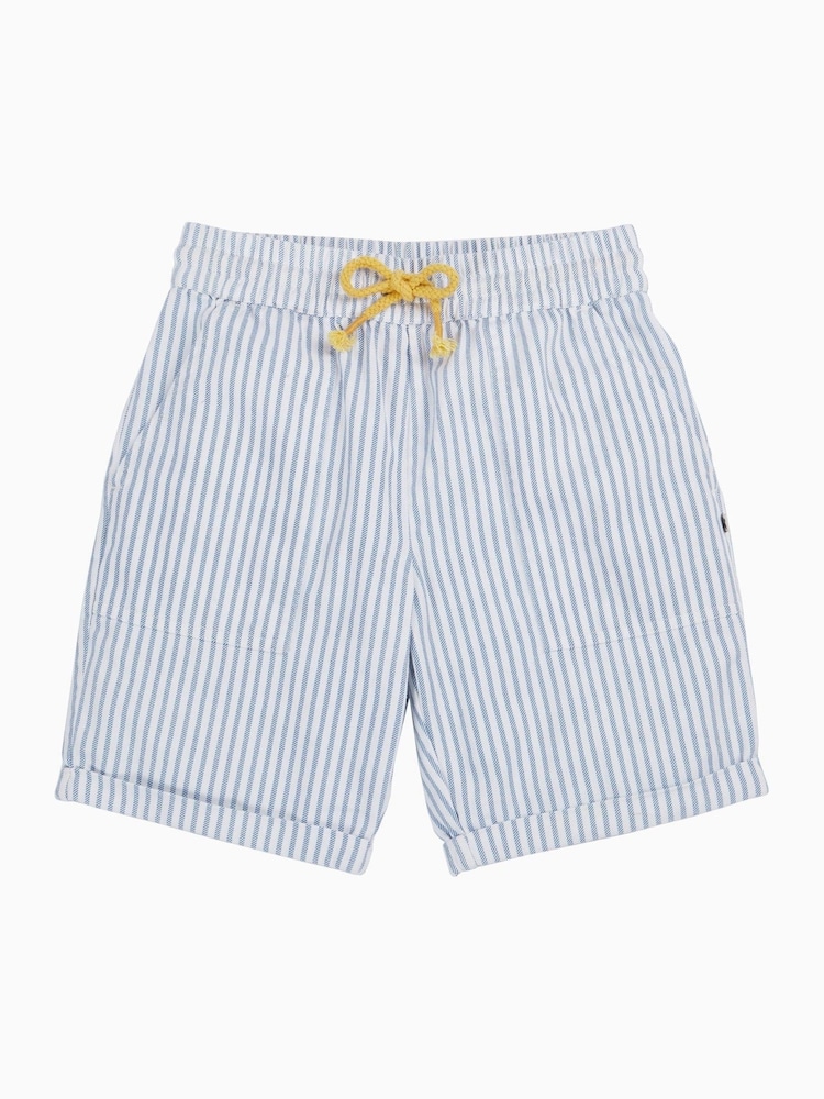 Frugi Ziggy 100% Organic Cotton White Shorts - Image 1 of 5