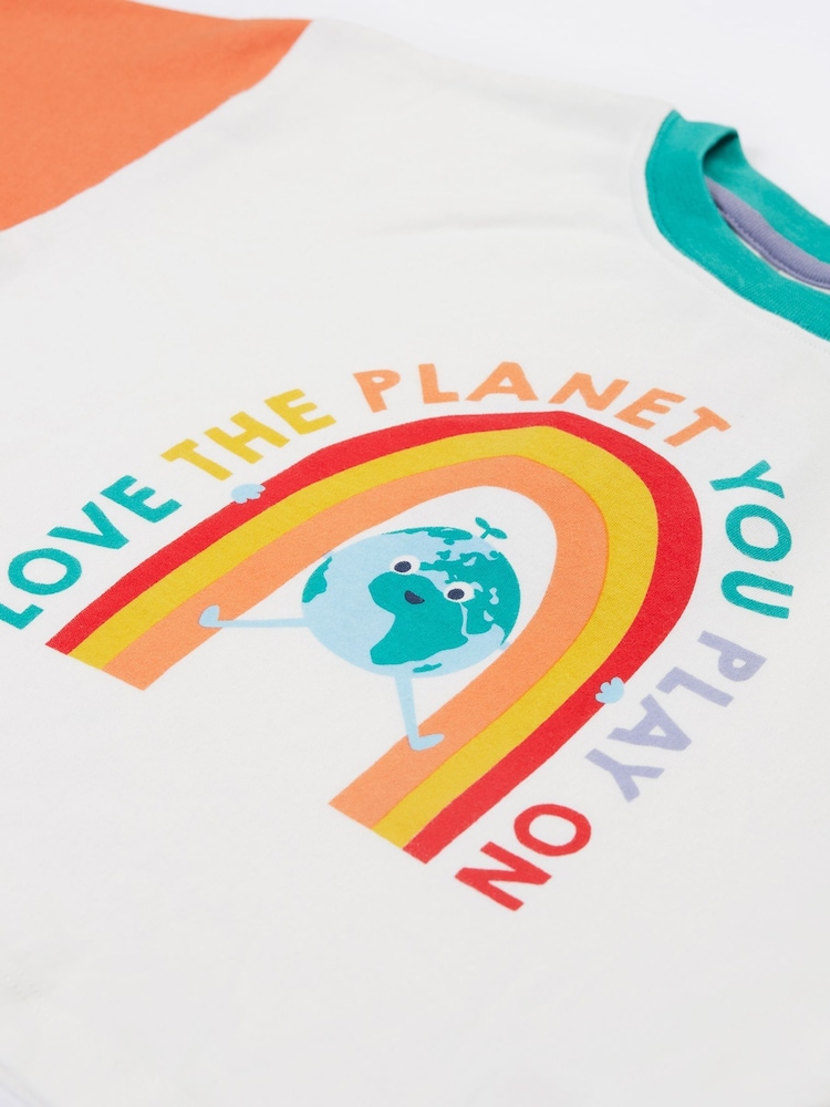 Frugi Towan Relaxed 100% Organic Cotton T-Shirt Non Appliqué - Image 6 of 6