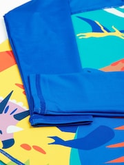 Azul marino - Frugi Rainbow Sun Safe Rash Vest - Moda baño - Imagen 4 de 5