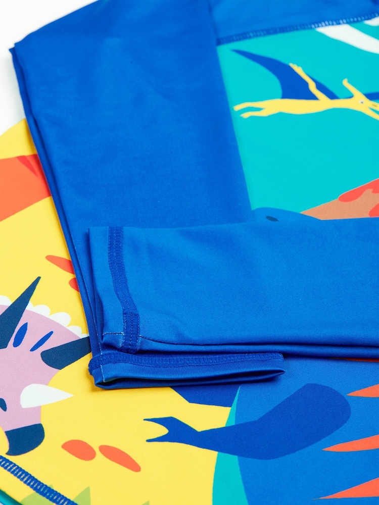 Frugi Rainbow Sun Safe Rash Vest - Swimwear - Image 4 of 5