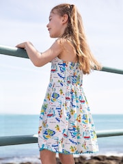 Frugi Girls Seraphina White Dress - Image 2 of 8
