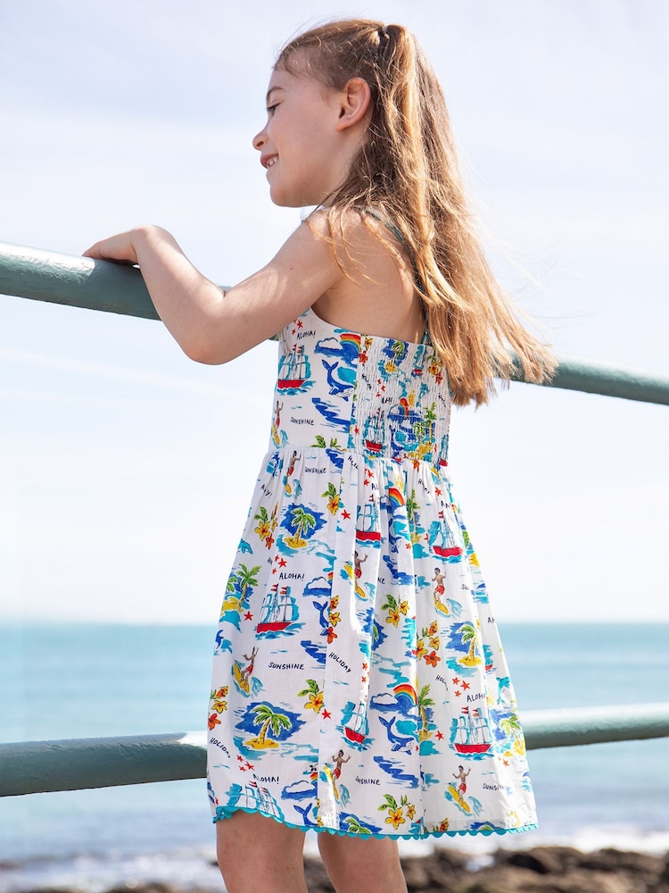 Frugi Girls Seraphina White Dress - Image 2 of 8